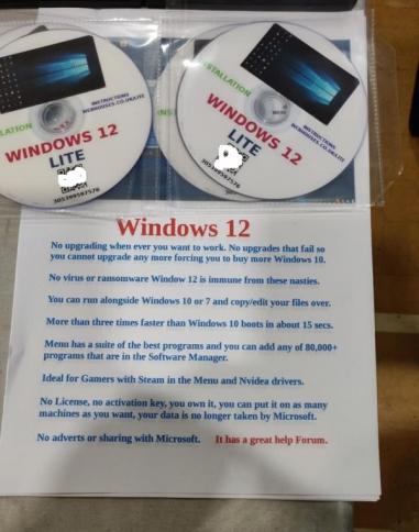 网传Windows 12凌空出现！号称可以完美取代Win10